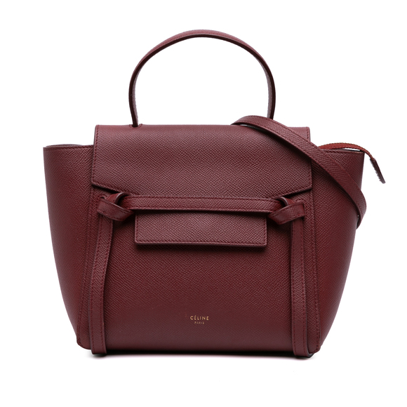 Pre-Loved Celine Nano Grained Calfskin Belt Bag - Picture 1 of 8